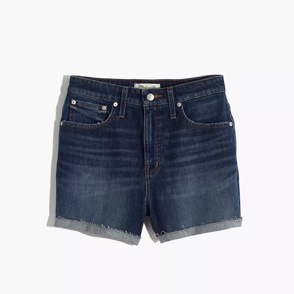Madewell Curvy High-Rise Denim Shorts